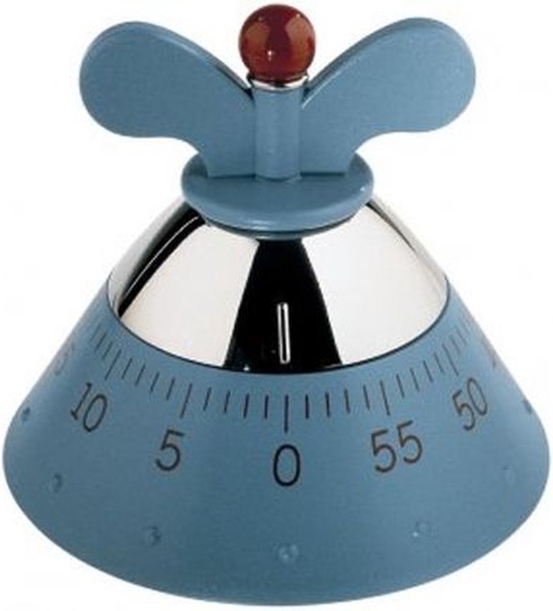 Alessi kitchen timer - kookwekker - blauw
