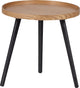 Mesa auxiliar Woood mesa m - madera - natural - 45x45x45