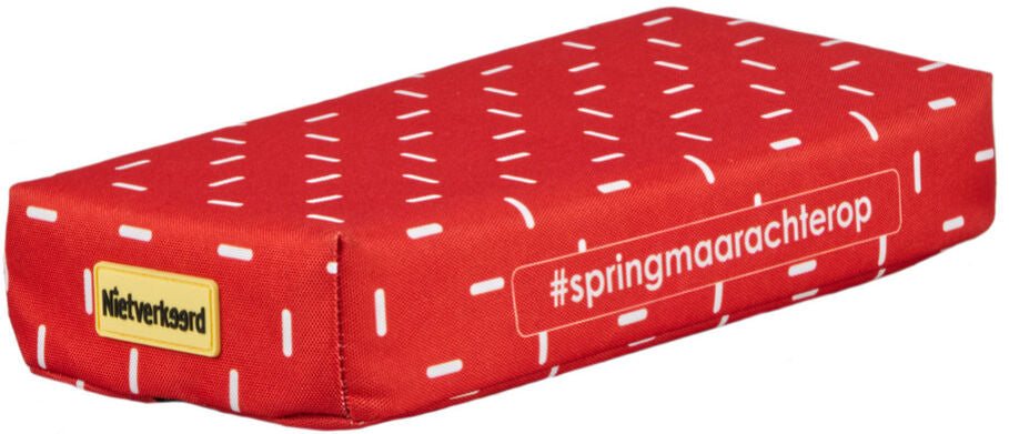 Nietverkeerd actie pakket zit je lekker - mystery stripes - zitje + rugsteun + rugsteunkussen