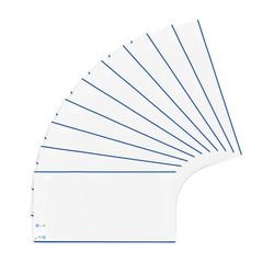 Copertina libro herma 270 x 540 mm polipropilene trasparente (pp)