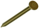 Mack 1017165 - clavo cabeza plana latón 20 gr2.0 x 30 mm | 10 piezas