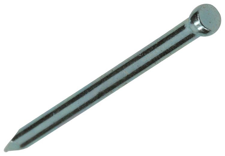 Mack 1017176 - clavo cabeza redonda acero endurecido 45 grados 1,6 x 30 mm | 10 piezas