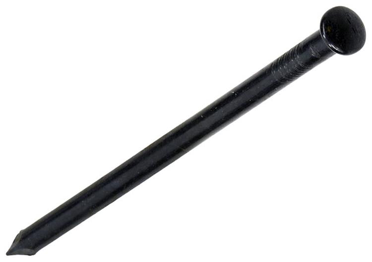 Mack 1017185 - clavo de acero bvk acero pavonado 45 gr 3,4 x 80 mm | 10 piezas