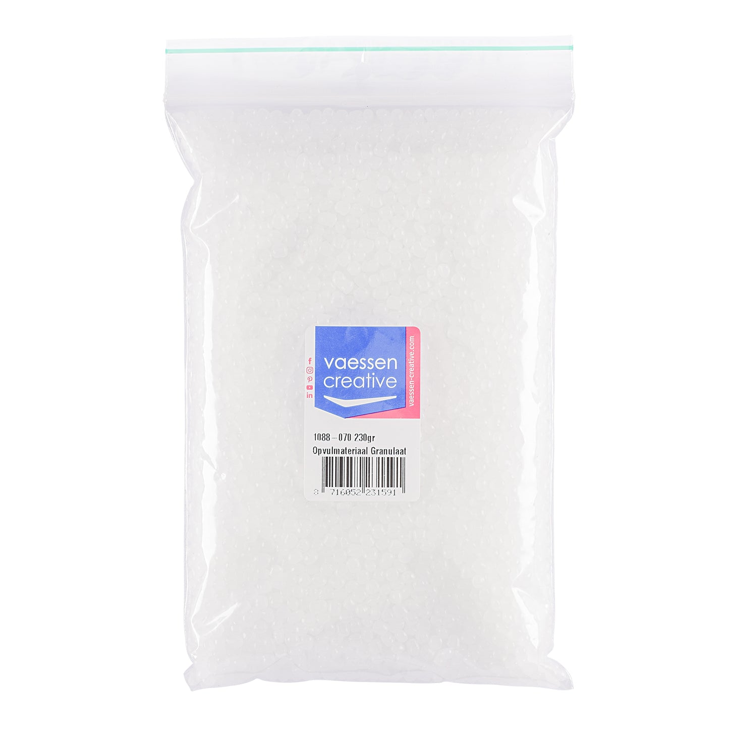 Vaessen creative • materiale di riempimento granulato 230g
