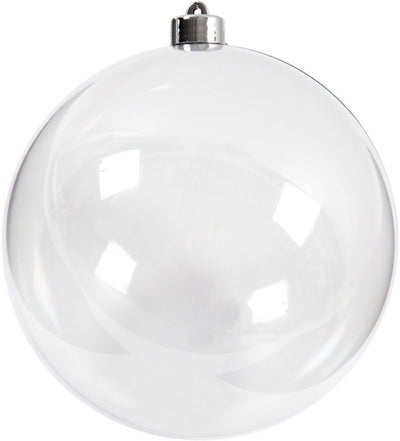 Palline decorative Creative Company, d 15,6 cm, trasparenti, 1 pezzo