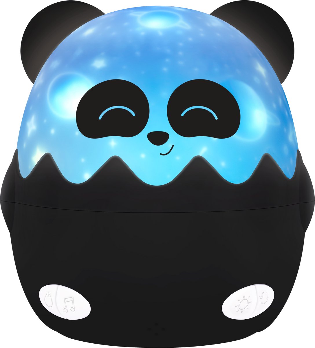 Bigben hibuddies hibuddies - lampada notturna con proiettore e musica per bambini - bao il panda