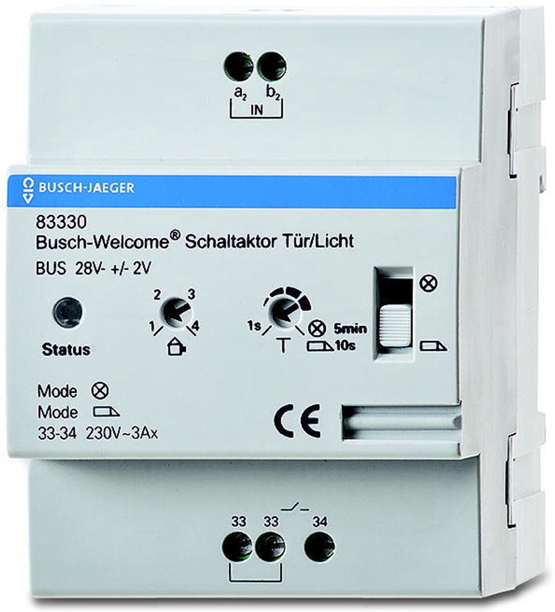 Busch-Jaeger interruptor actuador luz de puerta 4 te (83330), 2cka008300a0044
