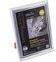 Cornice per foto Seco - a4 - 21 x 29,7 cm - argento - cornice 30 mm - se-sva4cert
