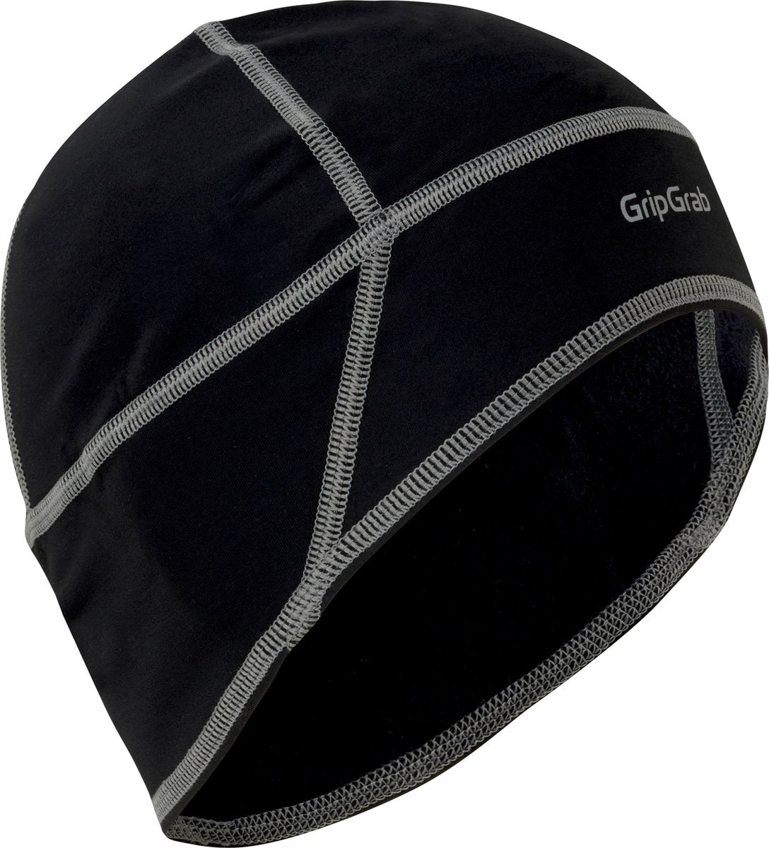 Gripgrab - thermo lente herfst helmmuts skull cap fietsen - zwart - unisex - maat l