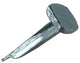 Mack 1017190 - bloque clavo acero galvanizado 50 gr12 mm | 10 piezas