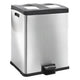 Eko eko pedal bin regocijado 2x30 l matzilverkleg