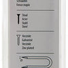 Mack 1017209 - grapa acero galvanizado 90 gr 2,7 x 25 mm | 5 piezas