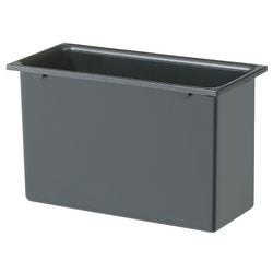 Inserto portarifiuti exacompta 43242d antracite rettangolare