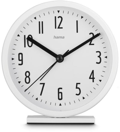 Reloj despertador Hama - skye - bajo nivel de ruido - blanco