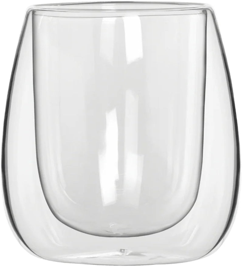 Bialetti verona juego de 2 vasos de doble pared - 80 ml - vaso de café - vaso de té - vaso de espresso