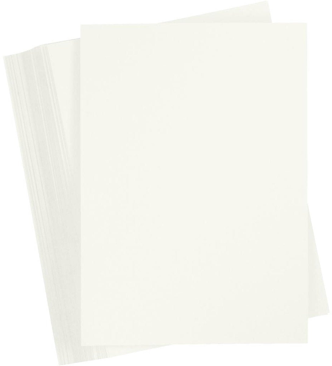 Creativ company colored cardboard, a4, sheet 210x297 mm, 180 gr, off-white, 100 sheets 1 box