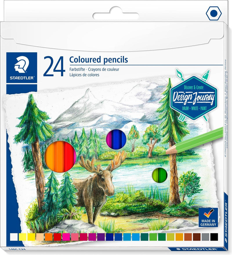 Staedtler Design Journey - matite colorate - set 24 pz