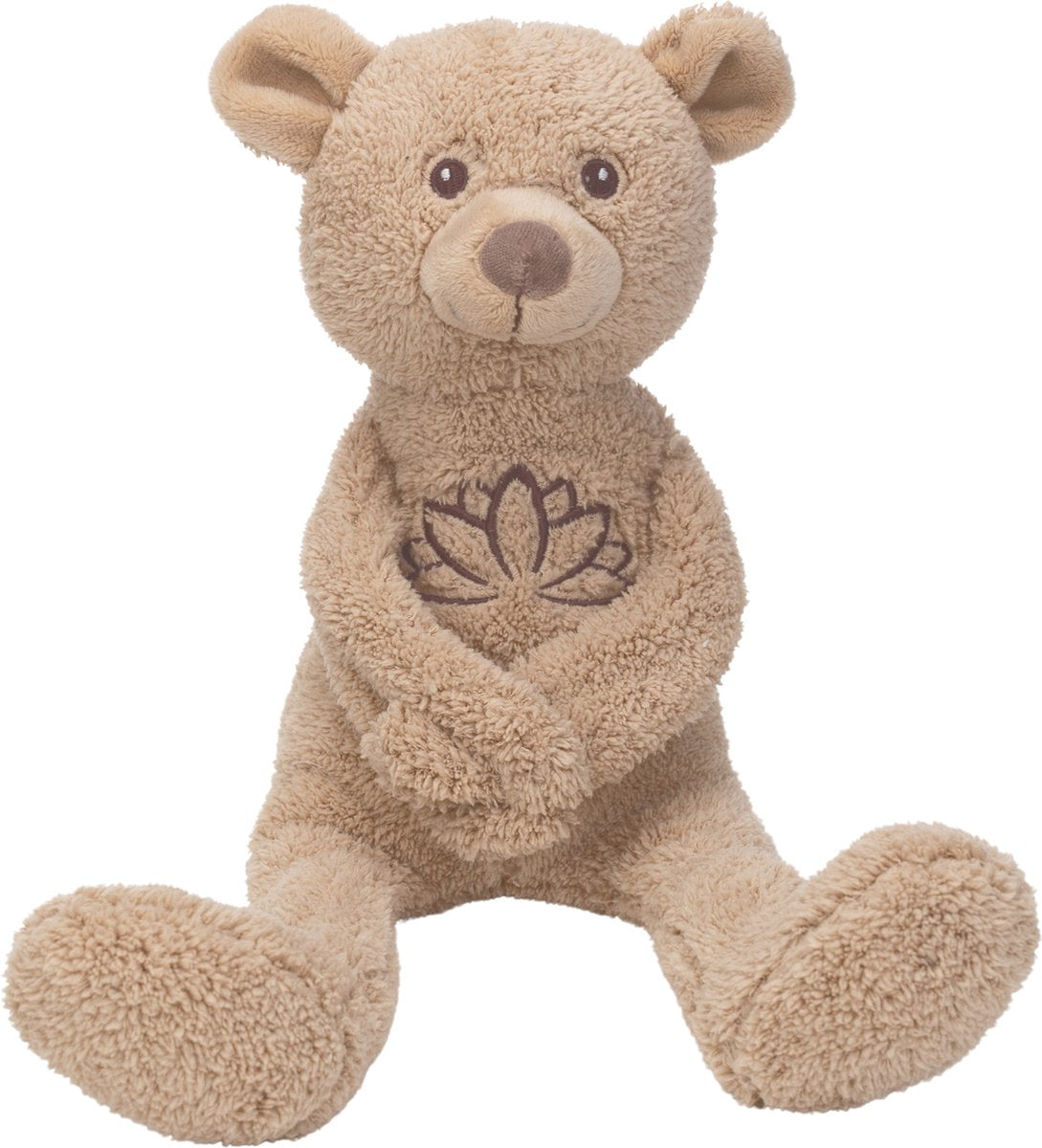Happy horse mindful beer knuffel 40 cm - beige - baby knuffel