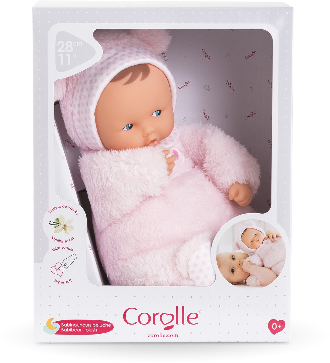 Corolle mon doudou plush baby bear baby doll - 28cm