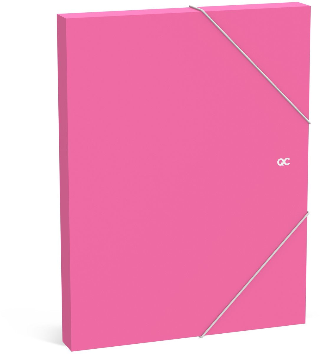 Caja para documentos Qc color - rosa neón