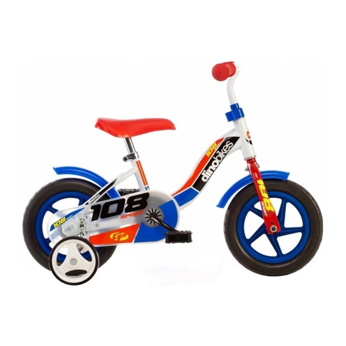 Dino 108 Sport 10 pollici 17 cm ragazzi attraverso il bianco