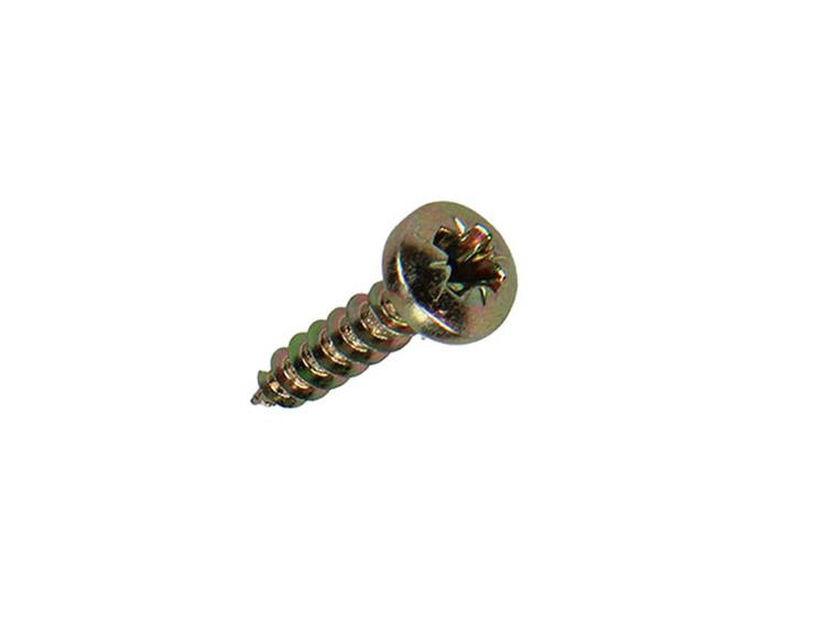Mack 1017269 - tornillo para aglomerado cabeza cilíndrica chapado en amarillo 40 piezas 3,5 x 16 mm | 10 piezas