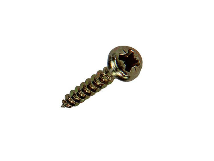 Mack 1017270 - tornillo para aglomerado cabeza cilíndrica chapado en amarillo 35 piezas 3,5 x 20 mm | 10 piezas