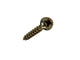 Mack 1017270 - tornillo para aglomerado cabeza cilíndrica chapado en amarillo 35 piezas 3,5 x 20 mm | 10 piezas