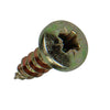 Mack 1017276 - tornillo para aglomerado cabeza cilíndrica chapado en amarillo 25 piezas 5,0 x 16 mm | 10 piezas