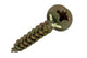 Mack 1017279 - tornillo para aglomerado cabeza cilíndrica chapado en amarillo 15 piezas 5,0 x 30 mm | 10 piezas