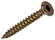 Mack 1017283 - españaplschr.vzkop-selfb. chapado en amarillo 40 piezas 3,0 x 25 mm | 10 piezas