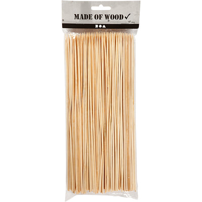 Broches de bambú pinceles, 200st.