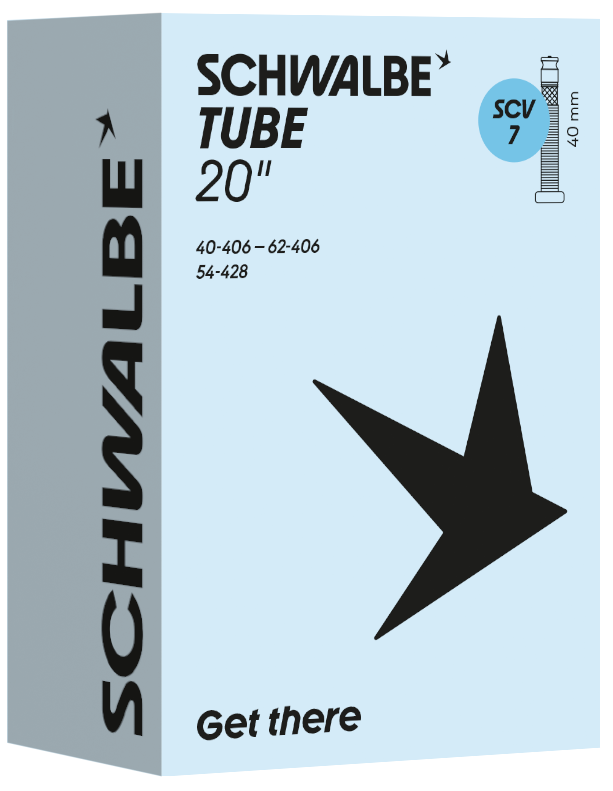 Schwalbe Inner Tube SCV7 20 40 62-406 40mm