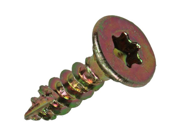 Mack 1017292 - españaplschr.vzkop-selfb. chapado en amarillo 35 piezas 4,0 x 16 mm | 10 piezas