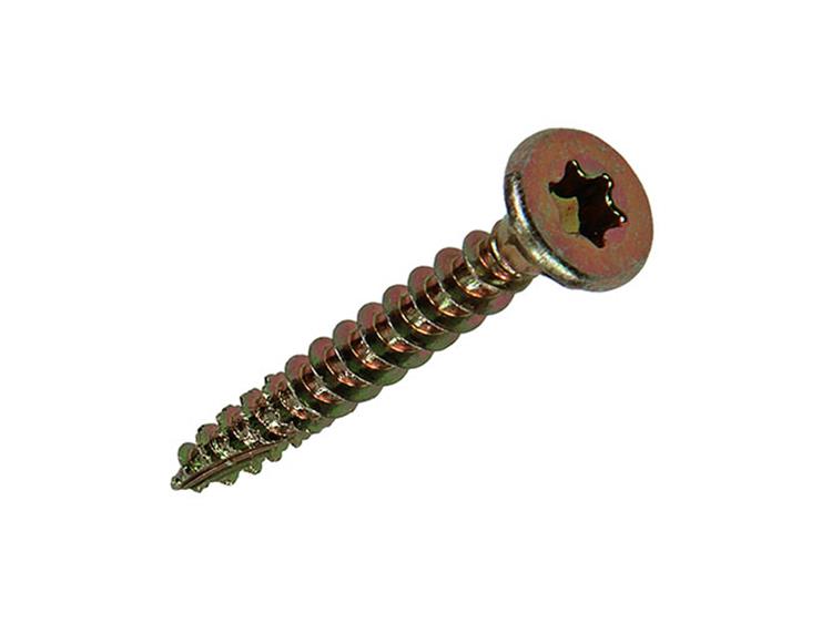 Mack 1017295 - spainplschr.vzkop-automontaje chapado en amarillo 22 piezas 4,0 x 30 mm | 10 piezas