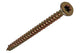 Mack 1017299 - españaplschr.vzkop-selfb. chapado en amarillo 15 piezas 4,0 x 50 mm | 10 piezas