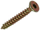 Mack 1017304 - españaplschr.vzkop-selfb. chapado en amarillo 16 piezas 4,5 x 35 mm | 10 piezas