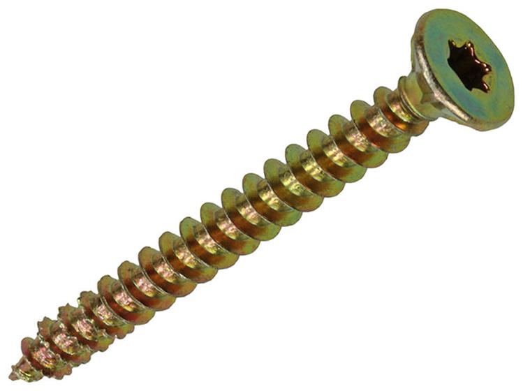 Mack 1017306 - spainplschr.vzkop-automontaje chapado en amarillo 13 piezas 4,5 x 45 mm | 10 piezas