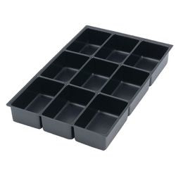 Inserto multicassetto bisley 226p5 plastica nera