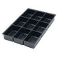 Inserto multicassetto bisley 226p5 plastica nera