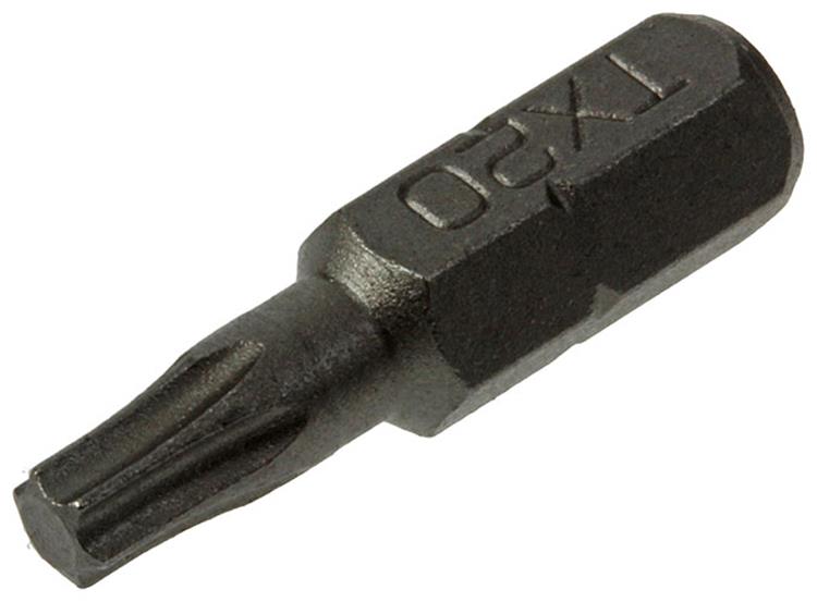 Mack 1017326 - punta torx acero sin tratar 2 piezas t 20 | 10 piezas