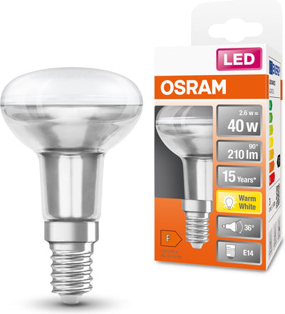Osram LED lamp - reflector e14 - 2.6w - 210 lumen - warm white - not dimmable