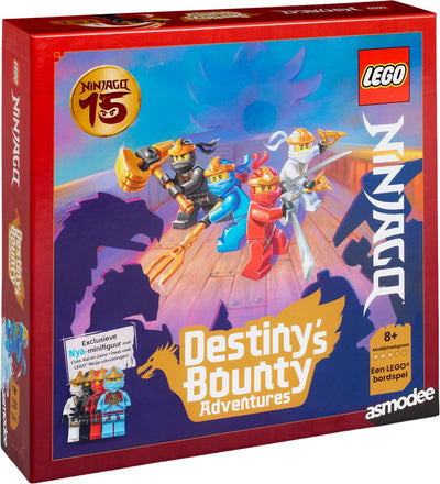 Juegos de puntos de Asmodee - lego® ninjago - la aventura recompensada del destino