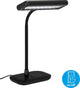 Briloner - daylight - led bureaulamp - daglichtlamp - tafellamp - draaibaar en kantelbaar - 75 w - zwart