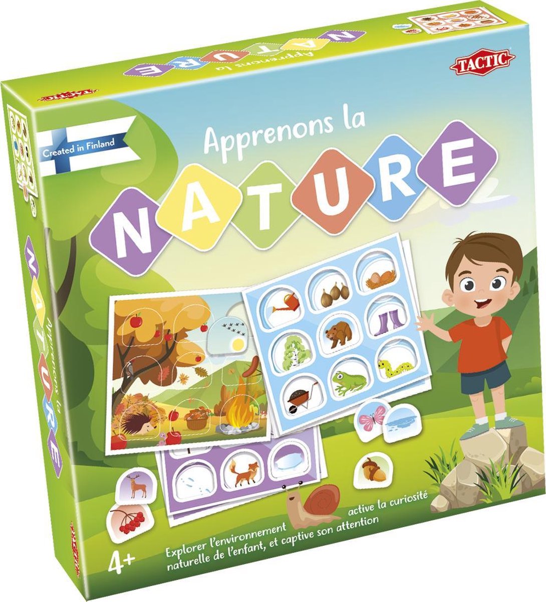 La táctica aprende la naturaleza.