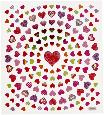 Pegatinas de creativ Company Corazones pequeños, 1 vel