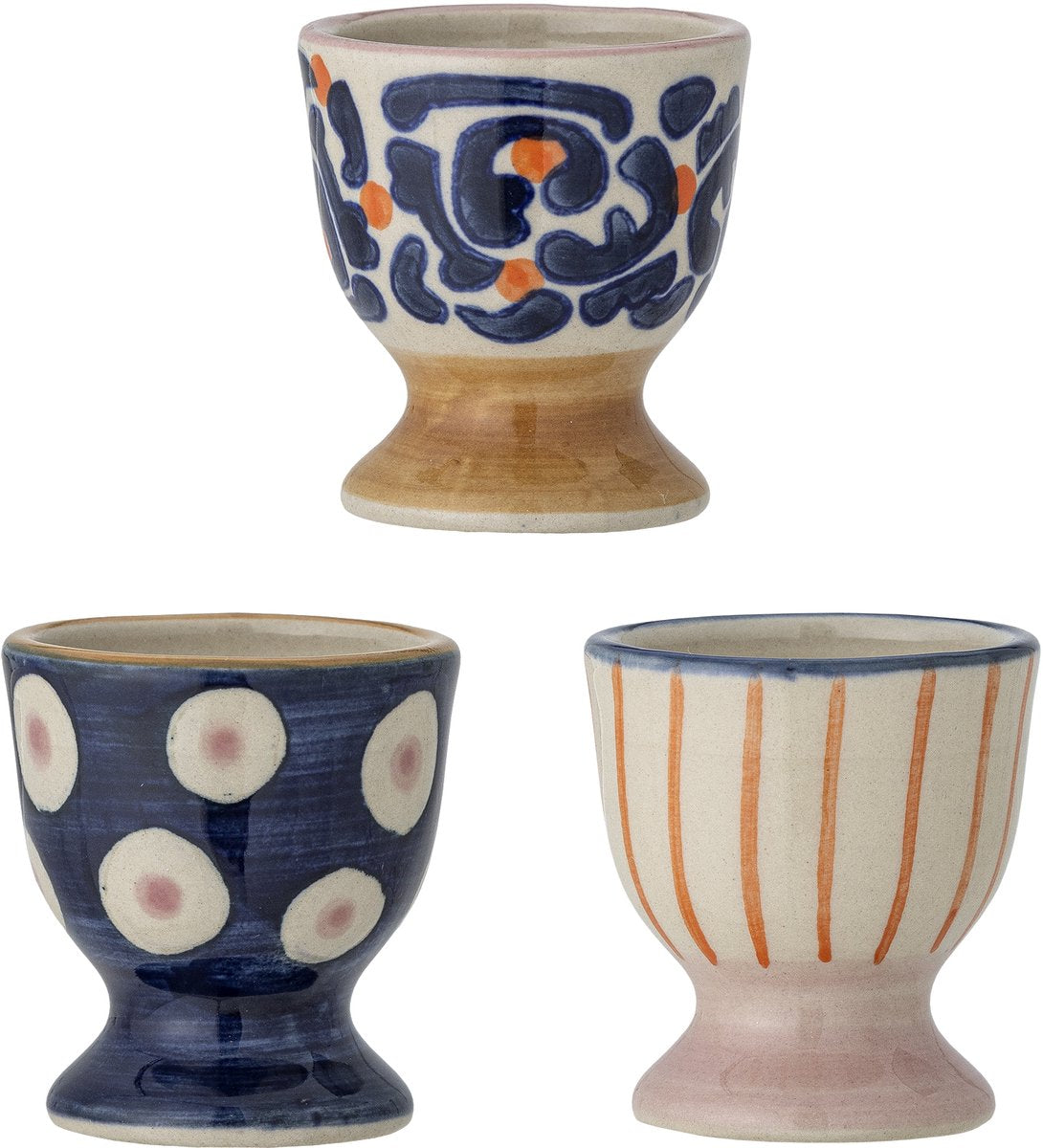Portauovo Bloomingville eviaya - blu - terracotta