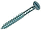 Mack 1017349 - tornillo para madera cabeza avellanada galvanizado 24 piezas 3,0 x 30 mm | 10 piezas