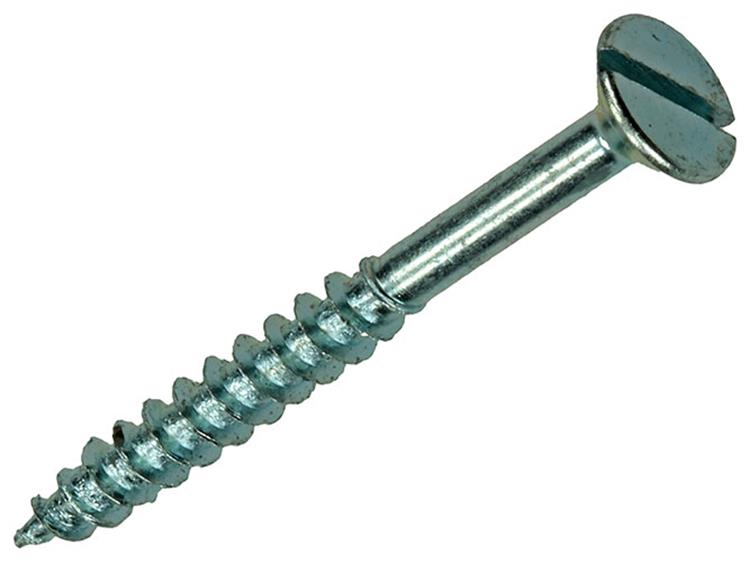 Mack 1017356 - tornillo para madera cabeza avellanada galvanizado 14 piezas 4,0 x 40 mm | 10 piezas