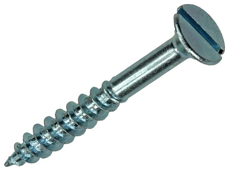 Mack 1017363 - tornillo para madera cabeza avellanada galvanizado 10 piezas 5,0 x 40 mm | 10 piezas
